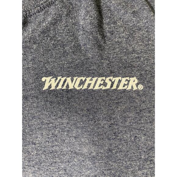 Winchester Cowboy Graphic Blue Gildan Tee XL - Picture 5 of 7